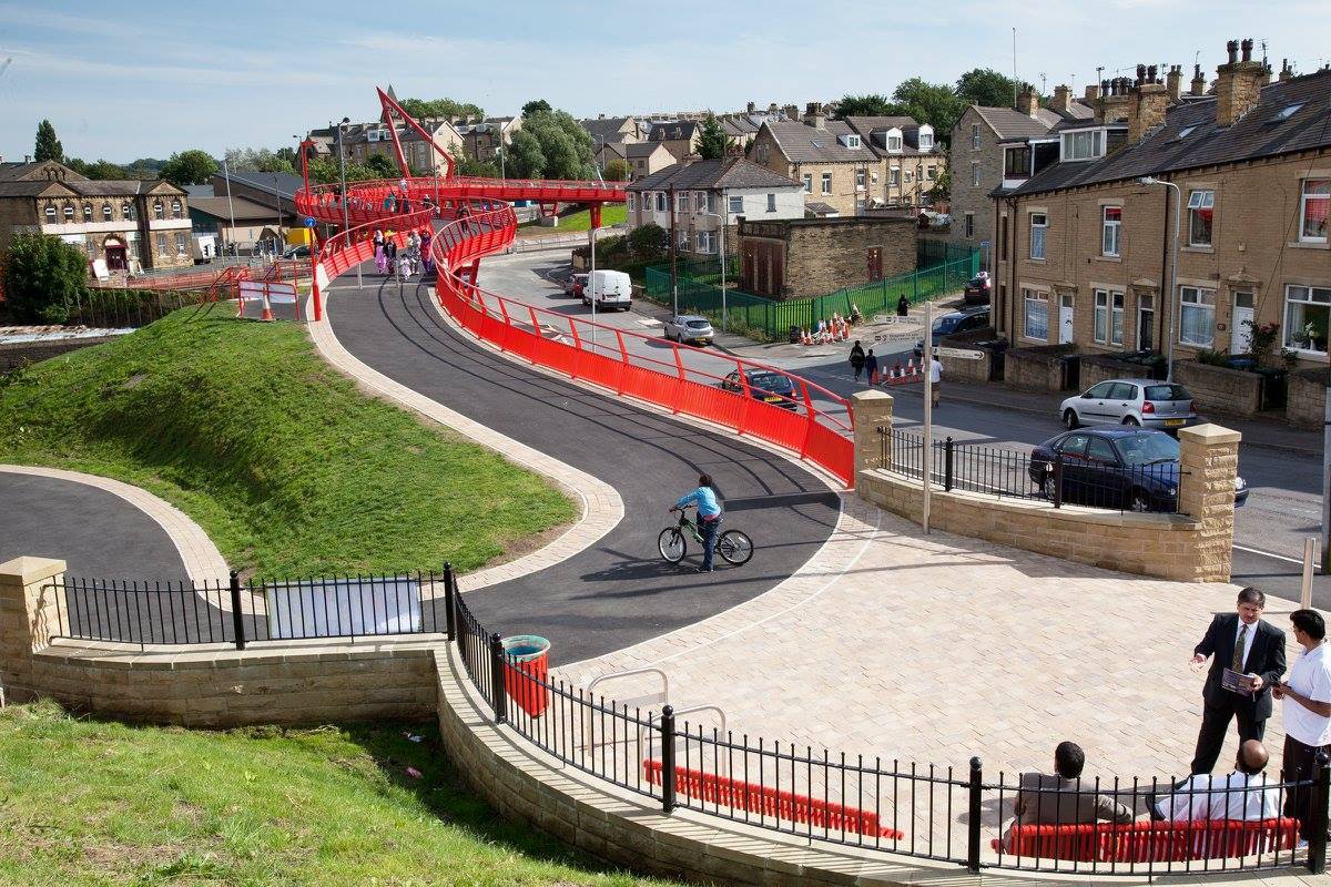 The Big Red Bridge - Trident Way
